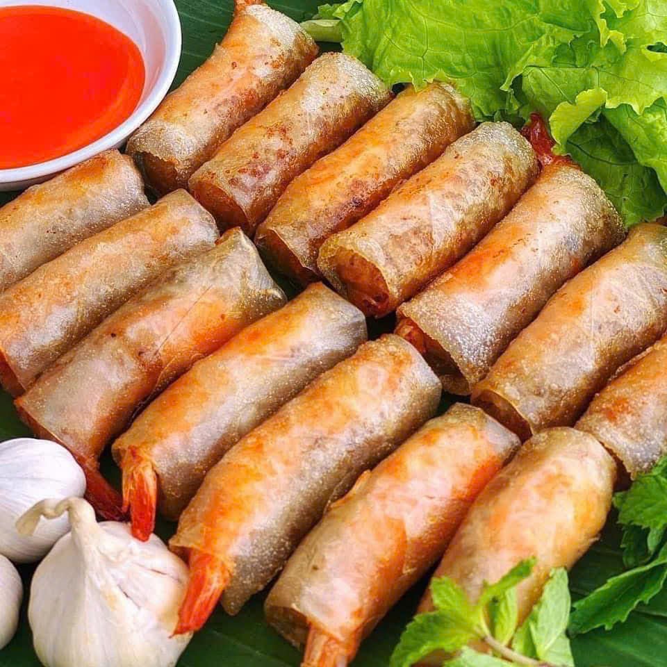 Chả ram tôm đất Bình Định