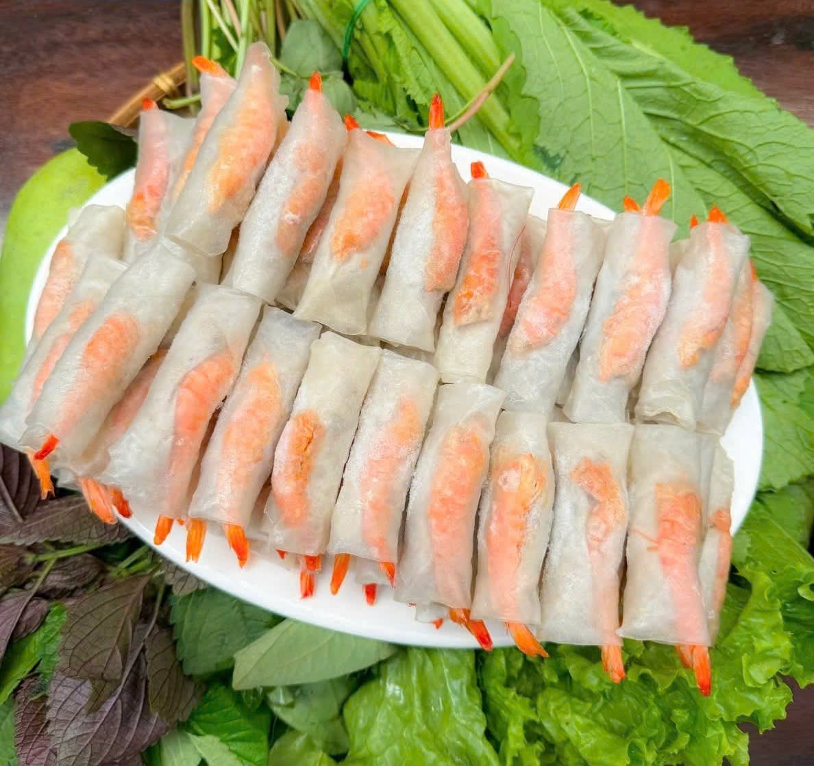 Chả ram tôm đất Bình Định