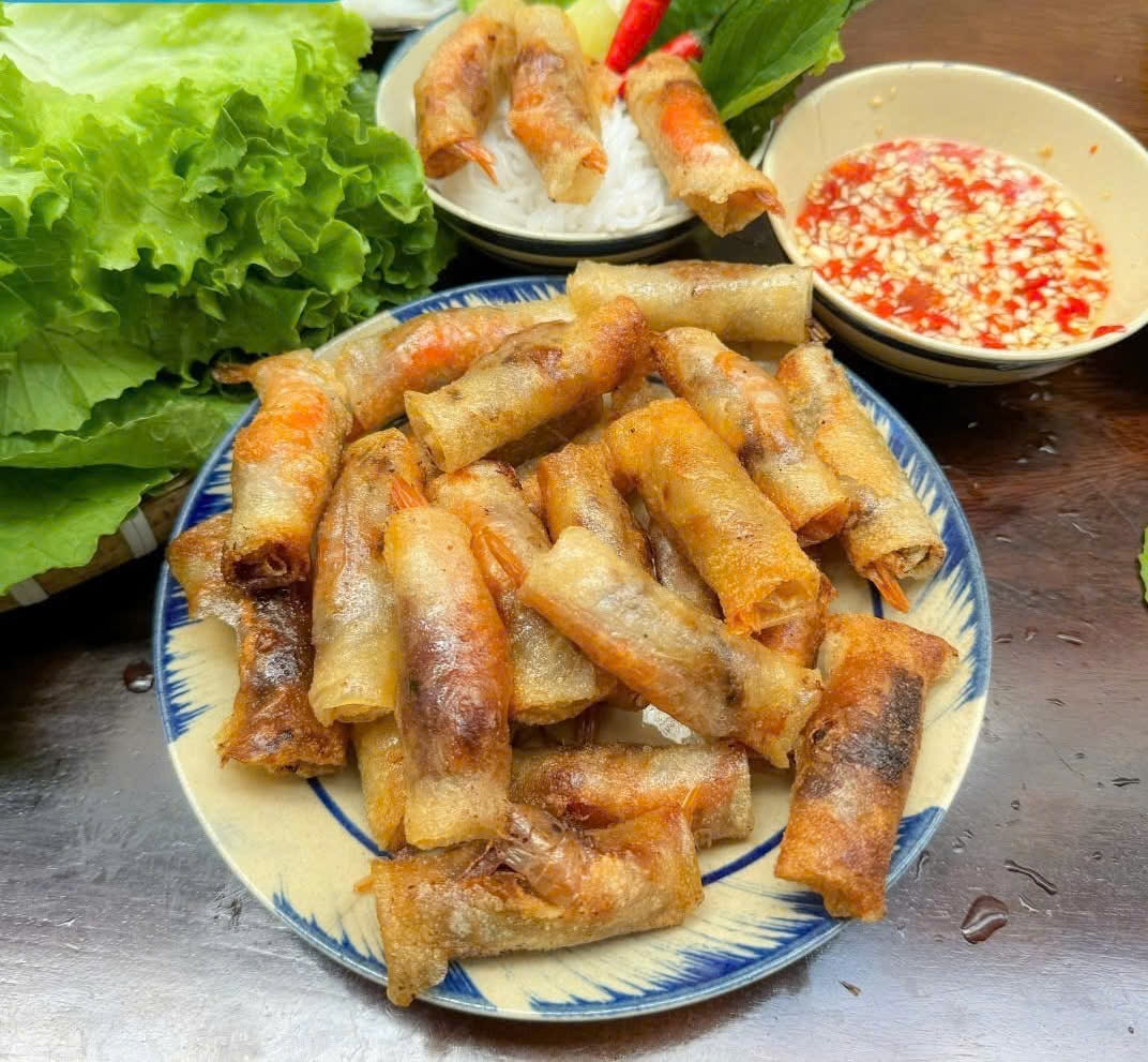 Chả ram tôm đất Bình Định