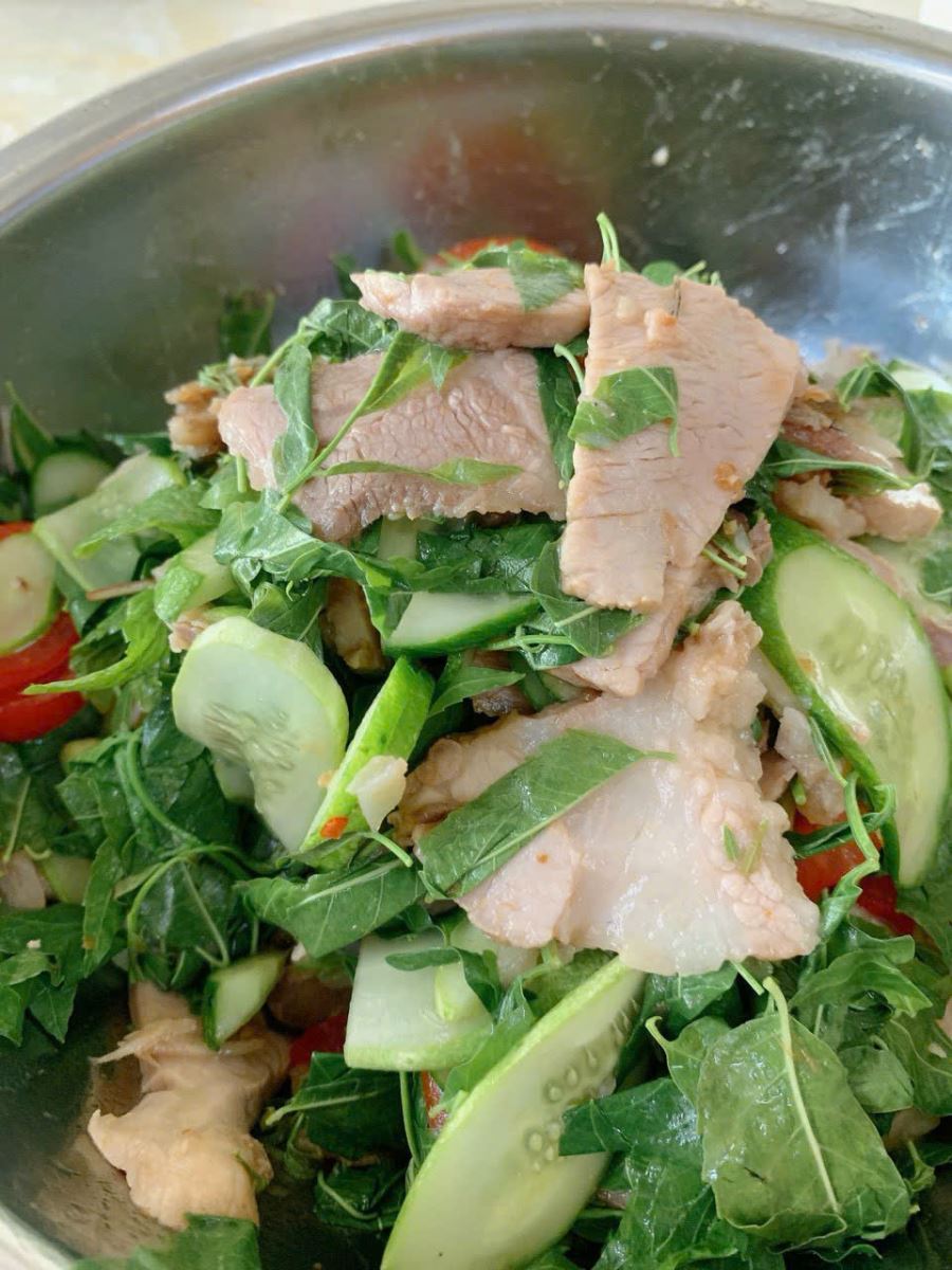 Gỏi rau sàu đâu