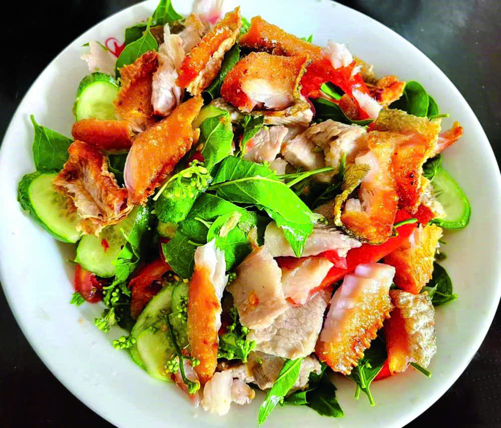 Gỏi rau sầu đâu