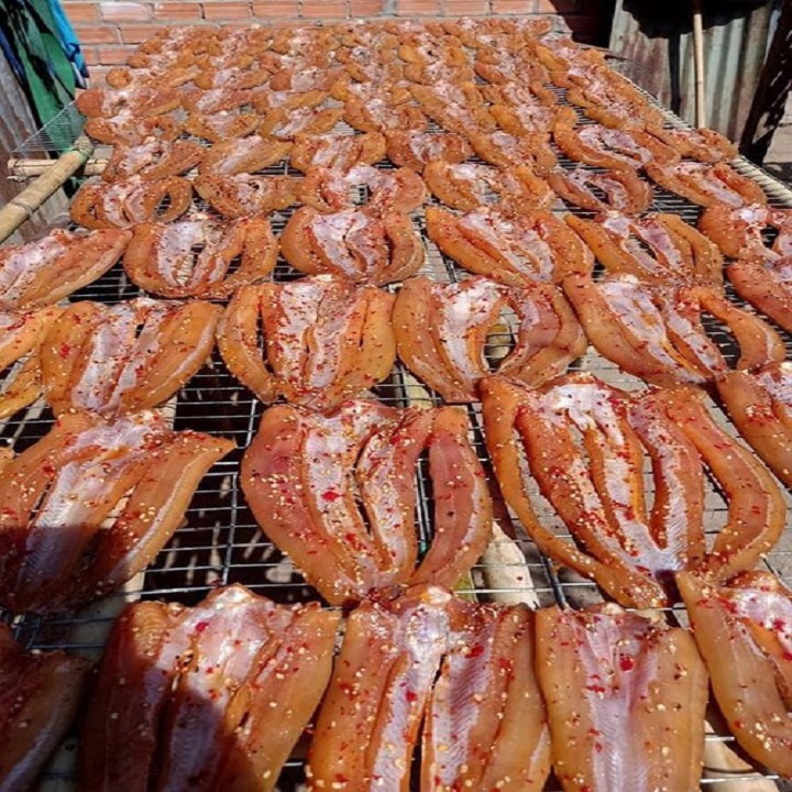 Khô cá lóc đặc sản Đồng Tháp Khocaloc