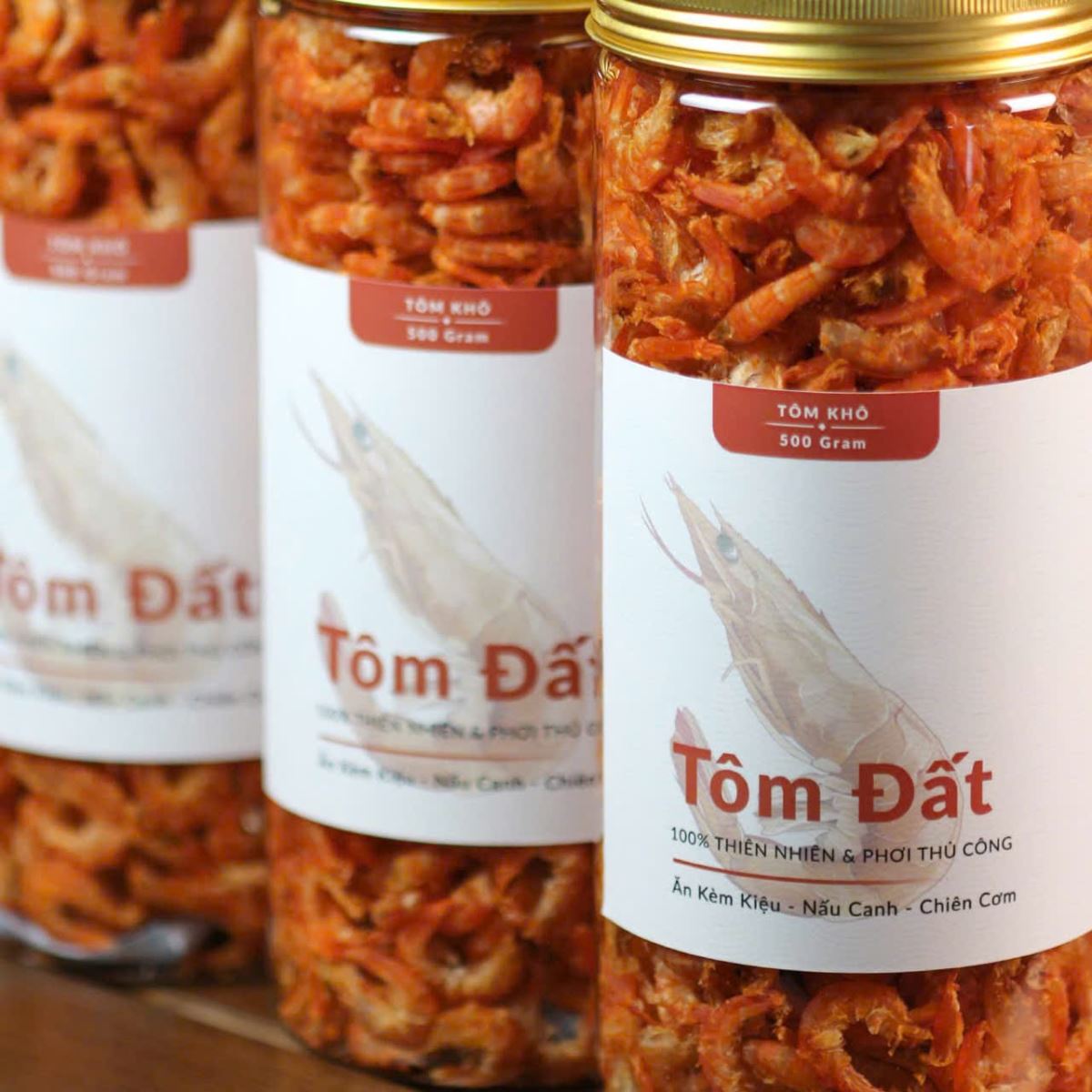 Khô tôm đất Cà Mau